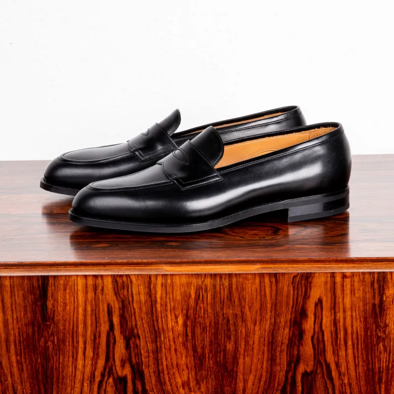 Edward Green Piccadilly in black calf on R1 made by Edward Green