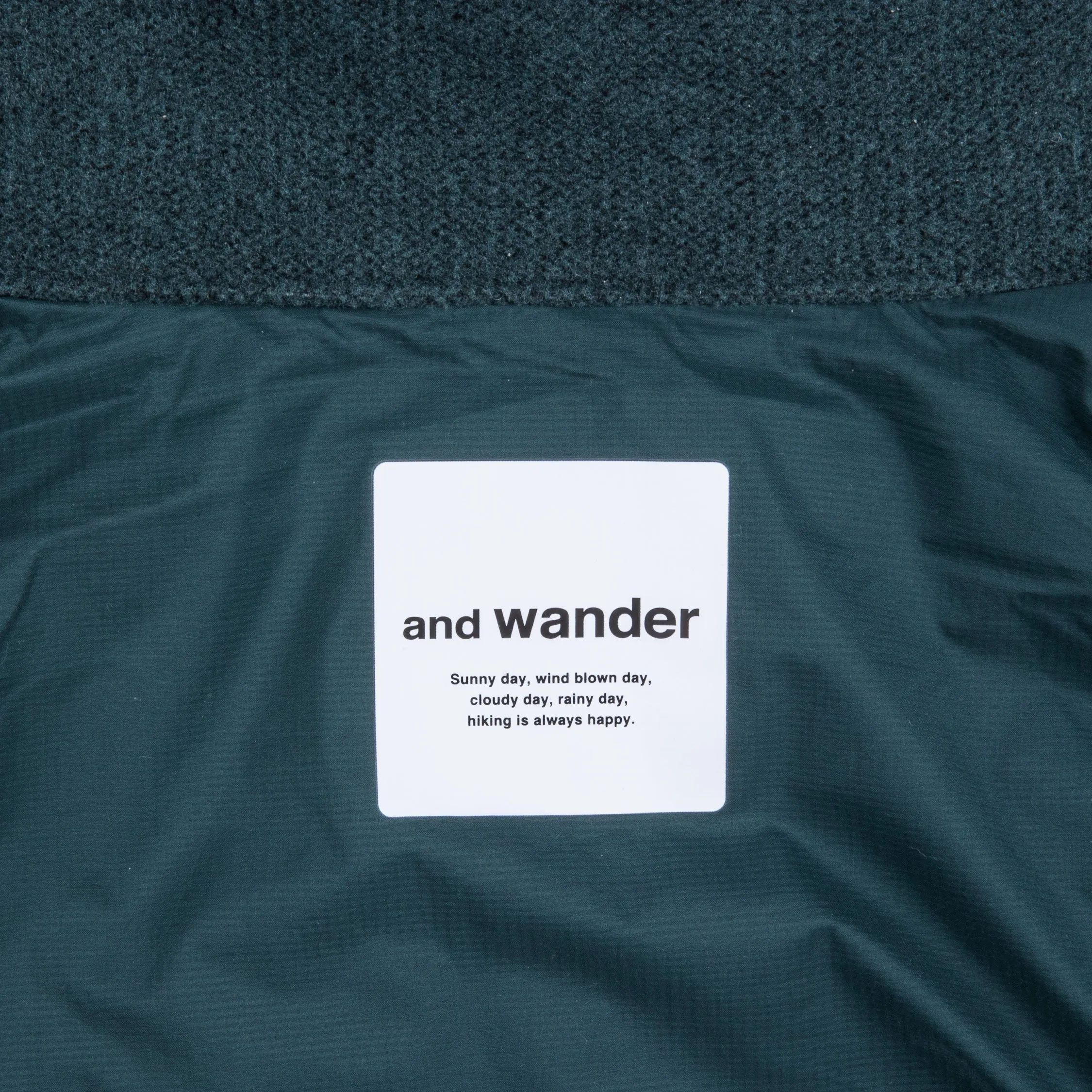 And Wander Top Fleece Jacket Green sold by Frans Boone product image thumbnail 3