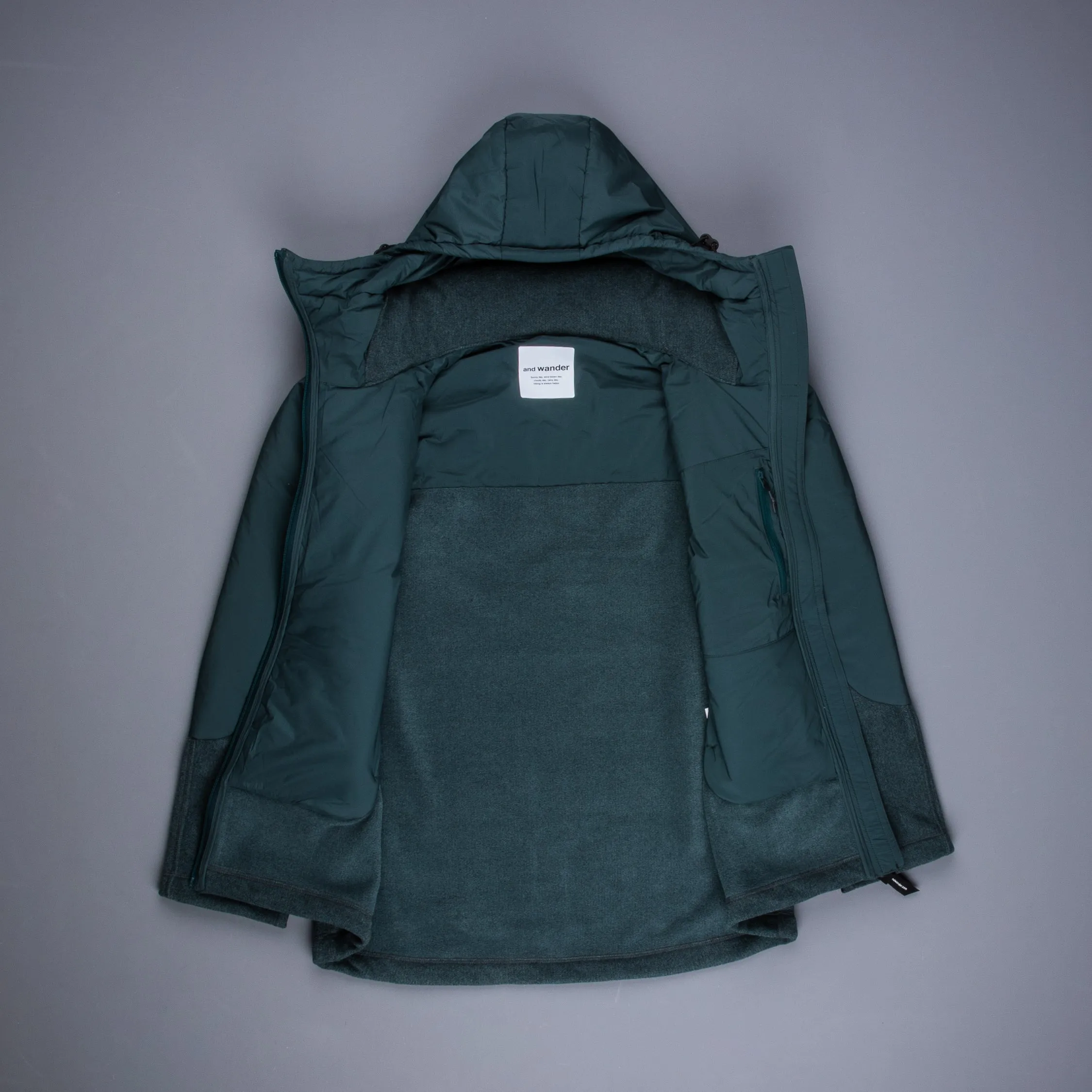And Wander Top Fleece Jacket Green sold by Frans Boone product image thumbnail 2