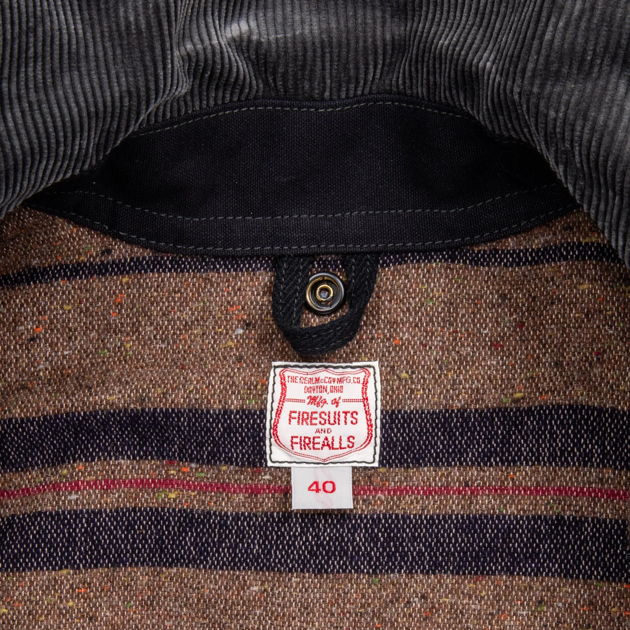 The Real McCoy's Fireman Coat Black sold by Frans Boone product image thumbnail 3
