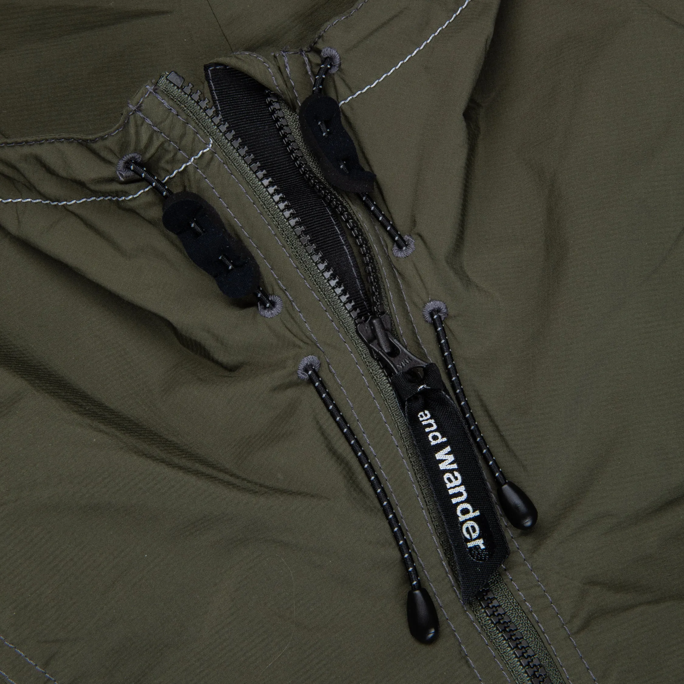 And Wander Pertex wind jacket khaki sold by Frans Boone product image thumbnail 5