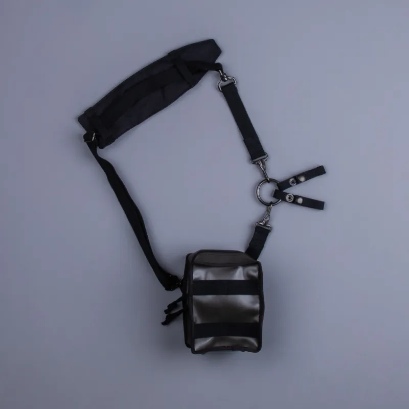 The Real McCoy's Rubberized Pouch And Supender Black made by The Real McCoy's