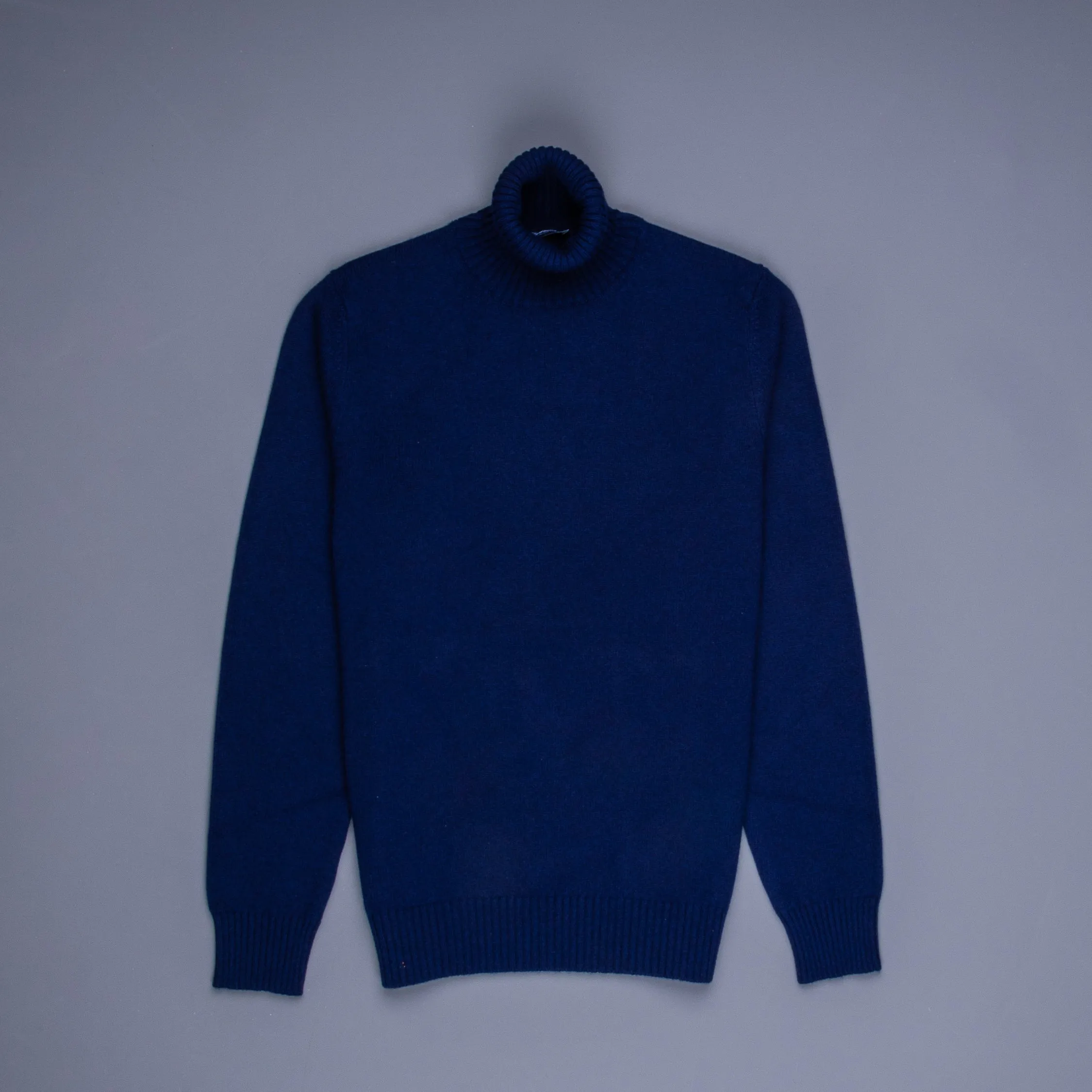 Drumohr Cashmere Dolcevita Turtleneck Navy Americana sold by Frans Boone product image thumbnail 2