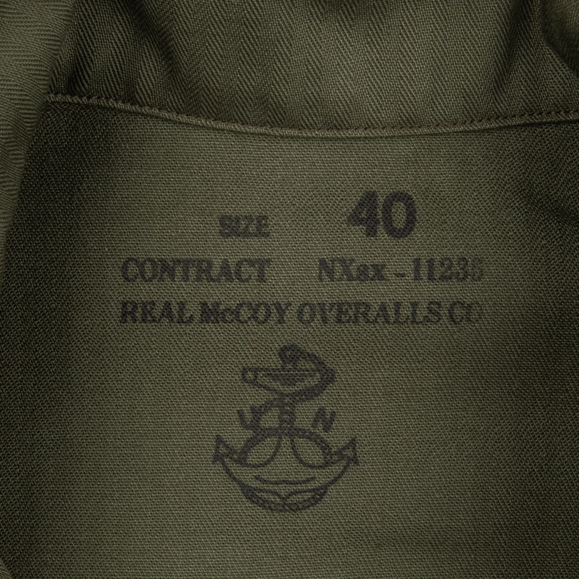 The Real McCoy's Jacket Utility N-3 Model 220 sold by Frans Boone product image thumbnail 3