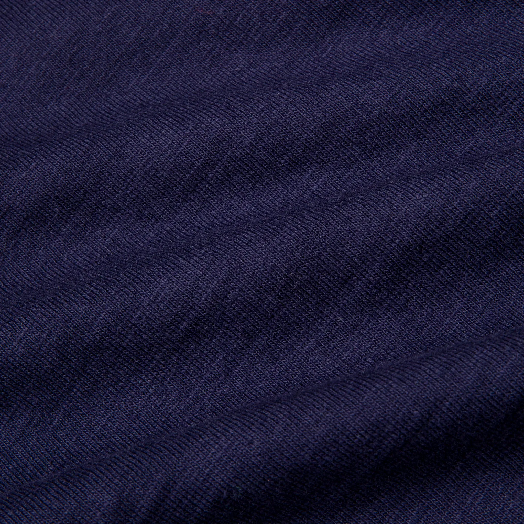 The Real McCoy's Athletic Loopwheel T-Shirt Navy sold by Frans Boone product image thumbnail 5