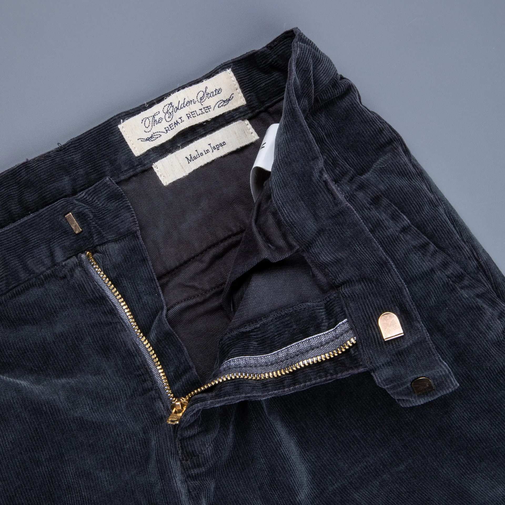 Remi Relief Corduroy stretch pants Gray sold by Frans Boone product image thumbnail 3