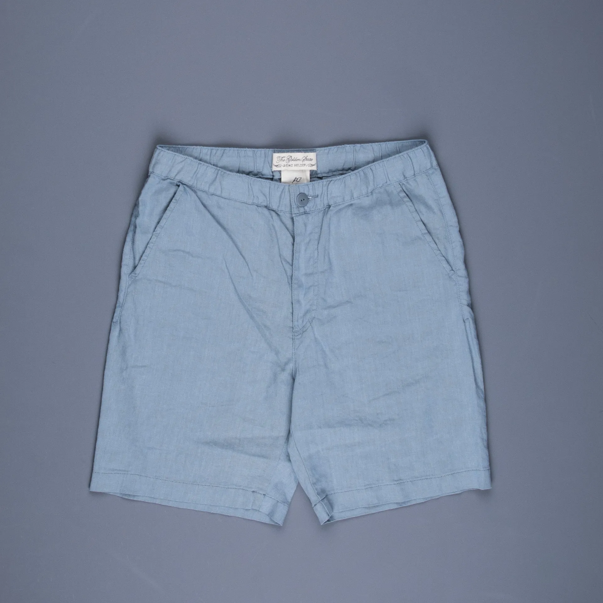 Remi Relief Wonder Linen Easy shorts 40X Blue Grey sold by Frans Boone