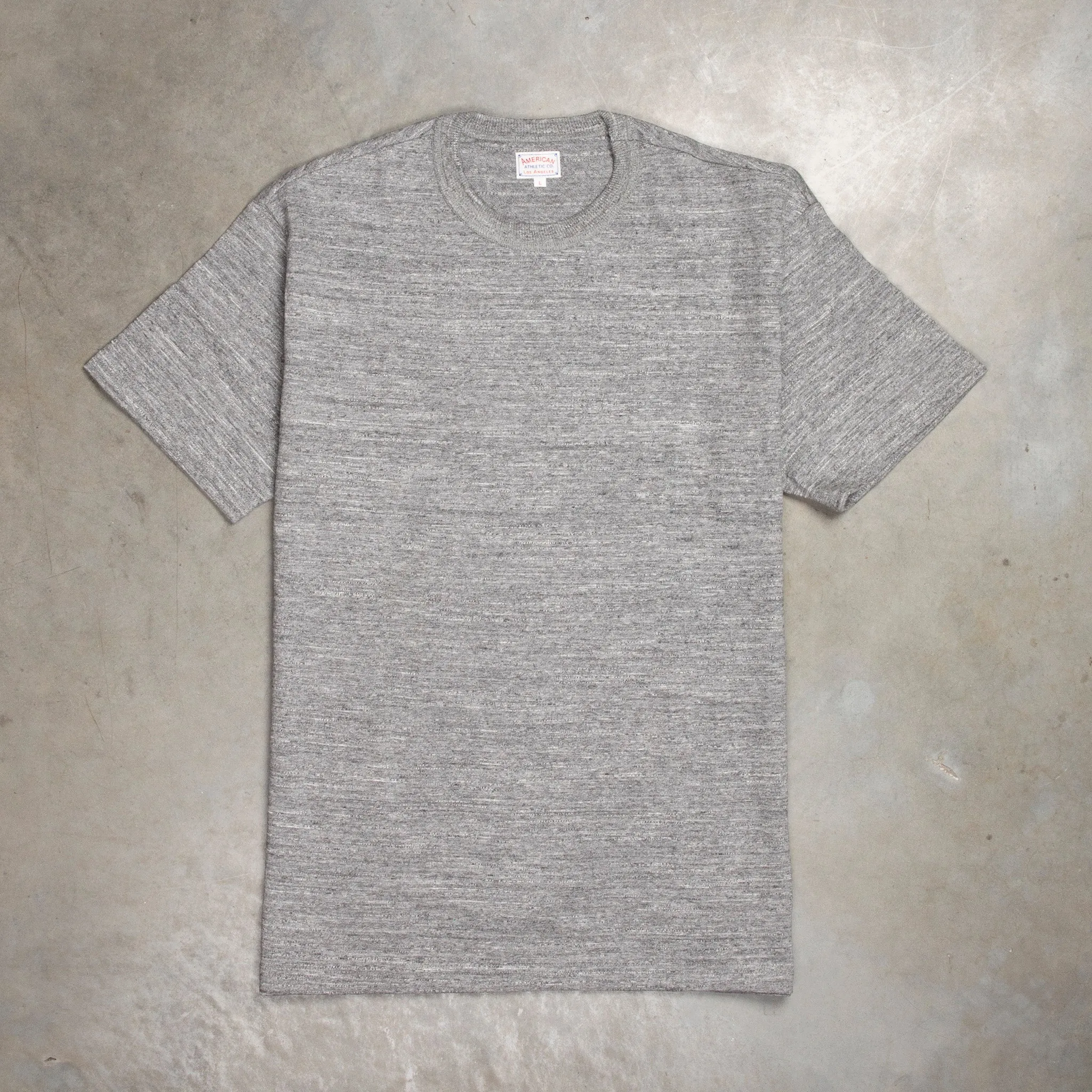 The Real McCoy's Athletic Loopwheel T-Shirt Gray sold by Frans Boone product image thumbnail 2