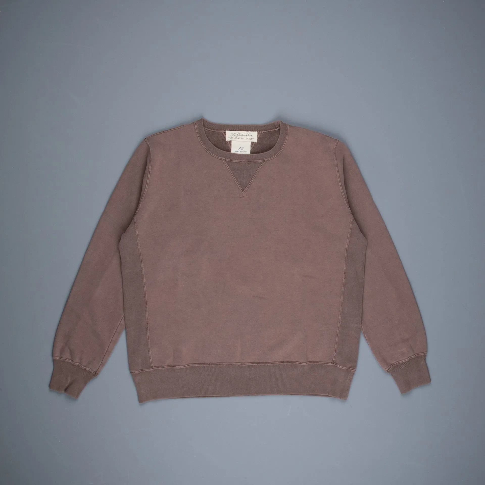 Remi Relief Special Finish Fleece Crew neck sweater Brown sold by Frans Boone product image thumbnail 2