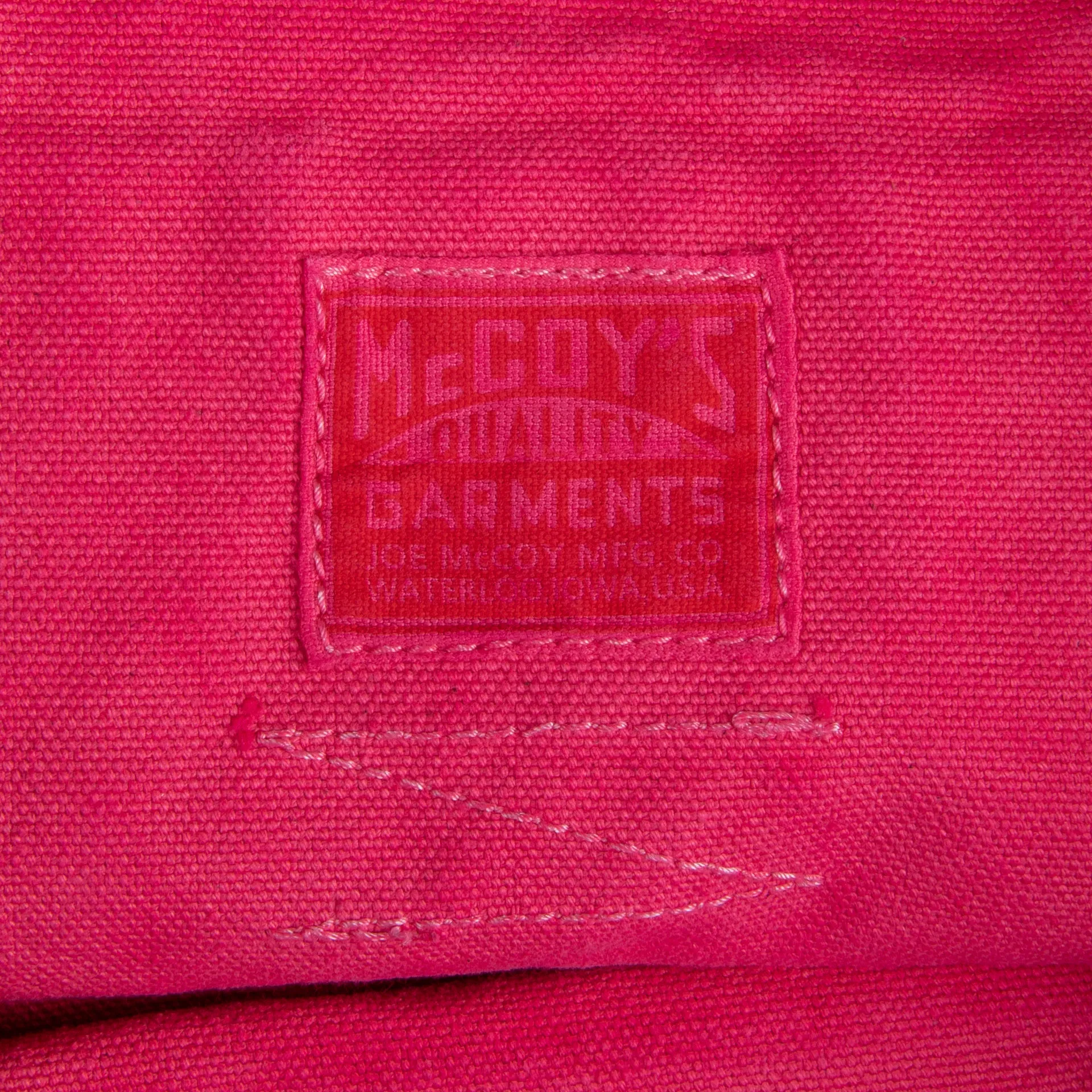 The Real McCoy´s Coal Tote Bag Red sold by Frans Boone product image thumbnail 5