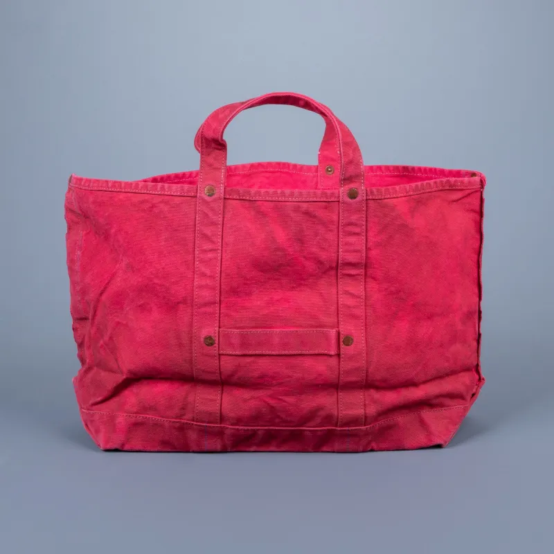 The Real McCoy´s Coal Tote Bag Red made by The Real McCoy's