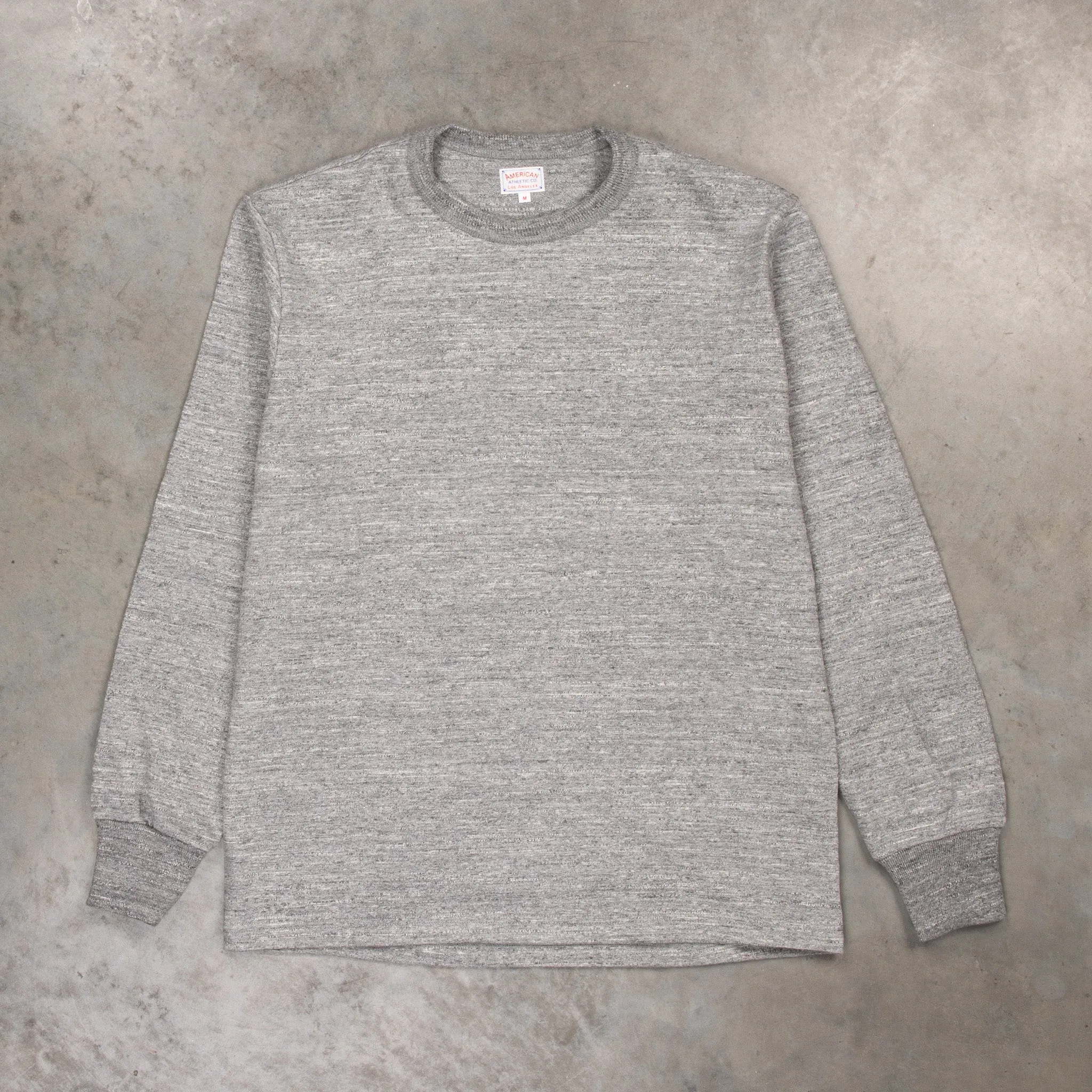 The Real McCoy's Athletic L/S T-shirt / Loopwheel Gray sold by Frans Boone product image thumbnail 2