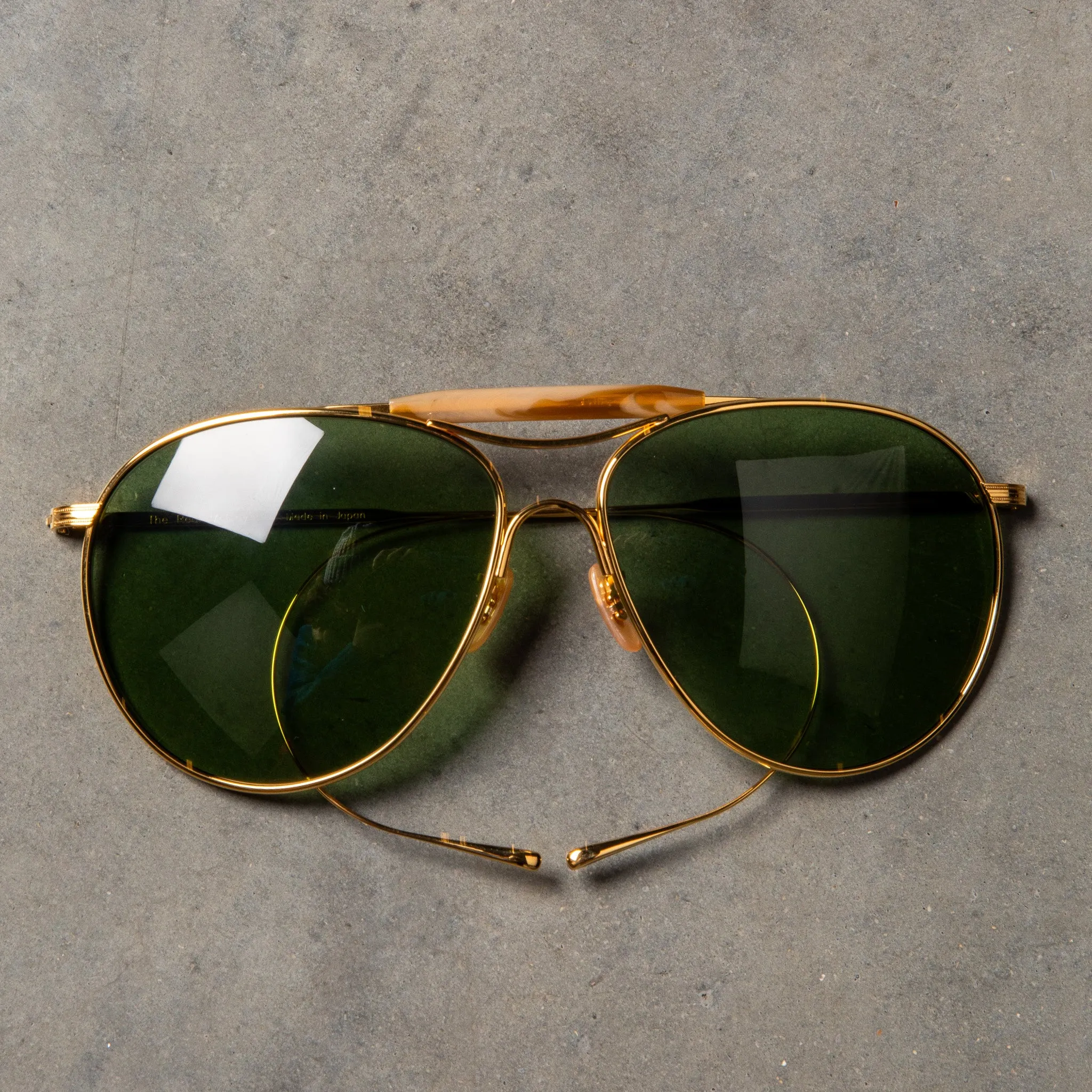 The Real McCoy's Aviator Flying Sunglasses Gold sold by Frans Boone product image thumbnail 5