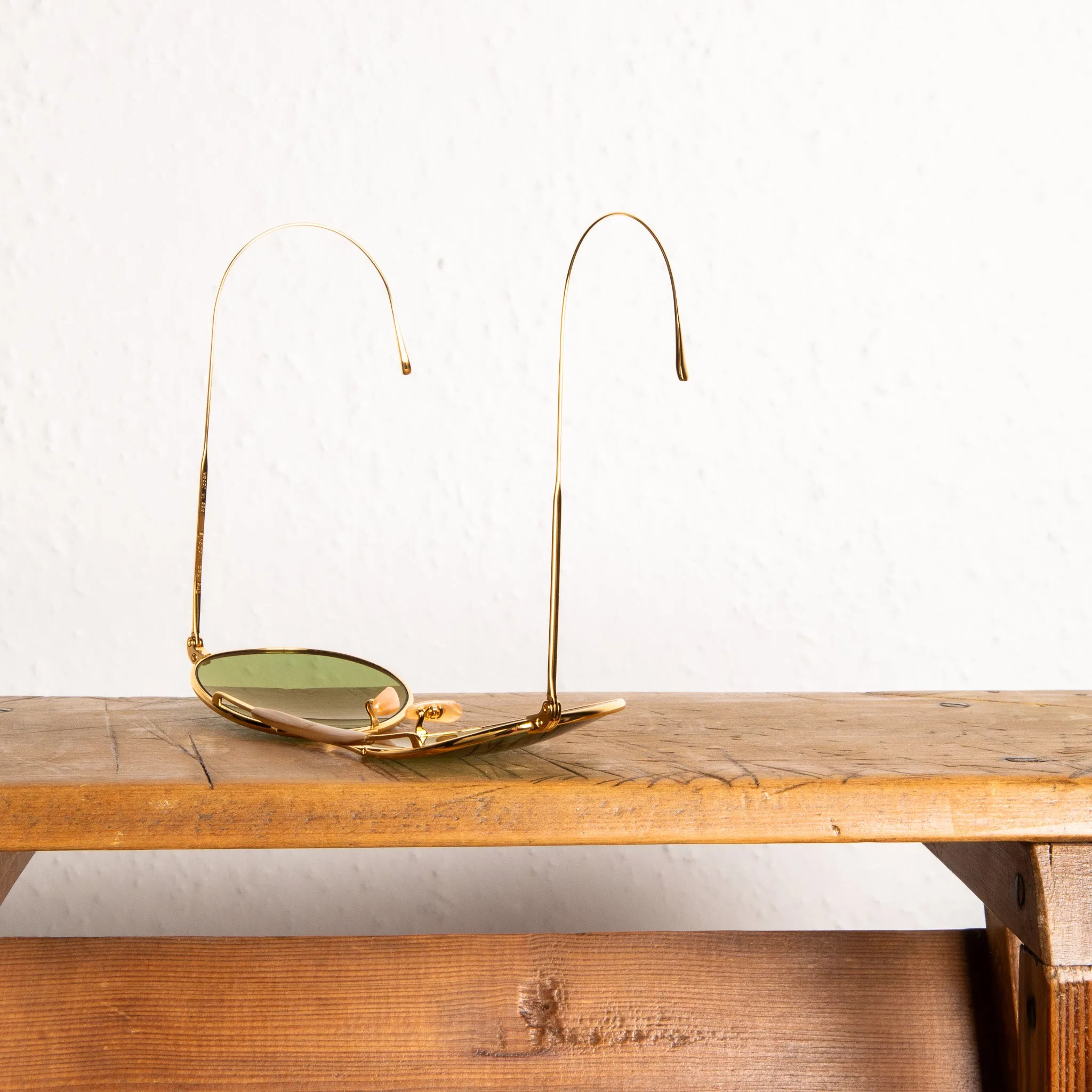 The Real McCoy's Aviator Flying Sunglasses Gold sold by Frans Boone product image thumbnail 3