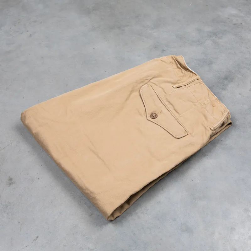 RRL Officer´s Flat Pant New Military Khaki made by RRL