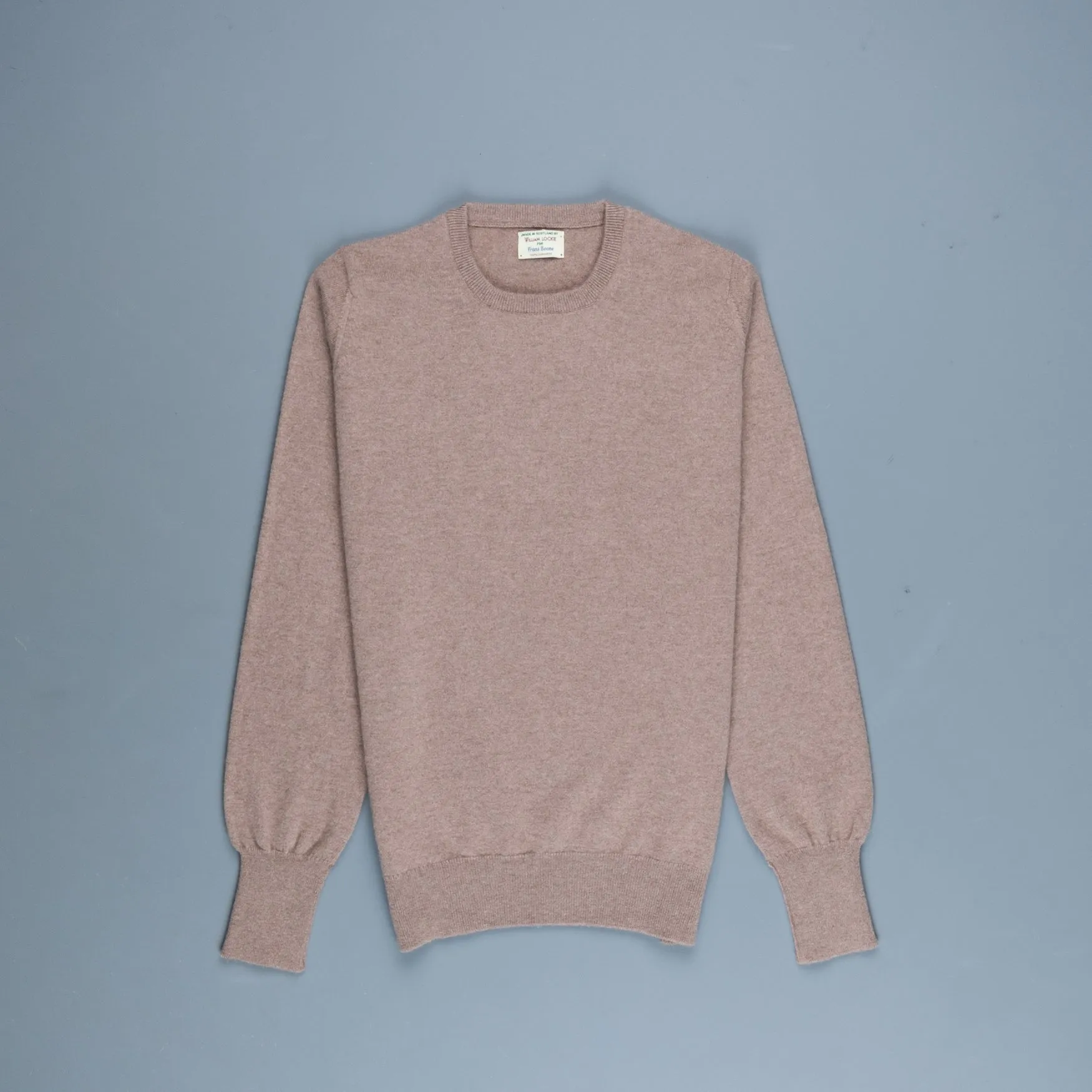 William Lockie Oxton Cashmere Crew Neck Dormouse sold by Frans Boone product image thumbnail 2