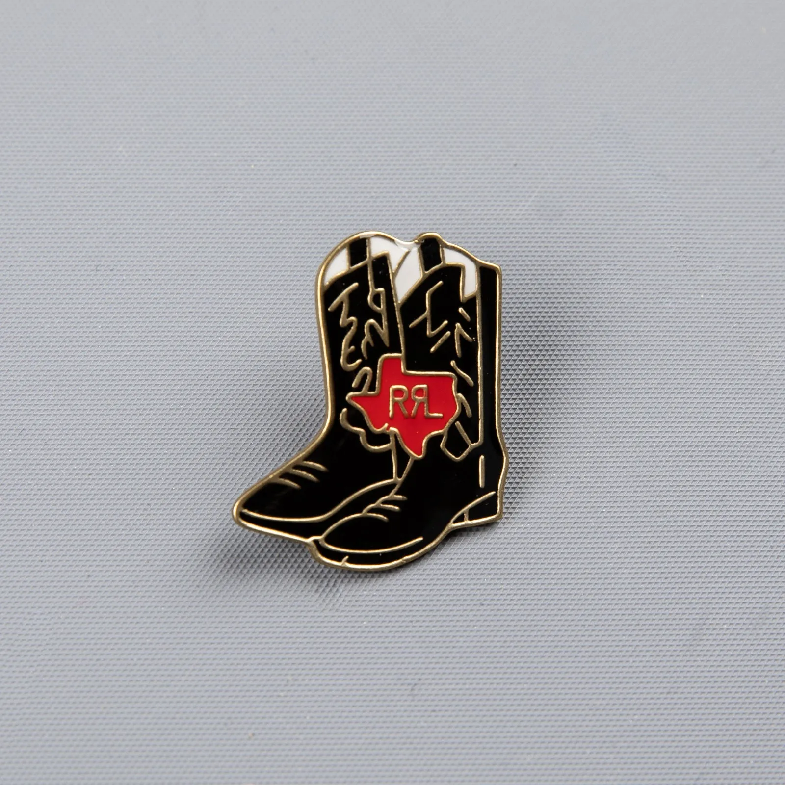 RRL Cowboy Boot pin enameled brass sold by Frans Boone product image thumbnail 2