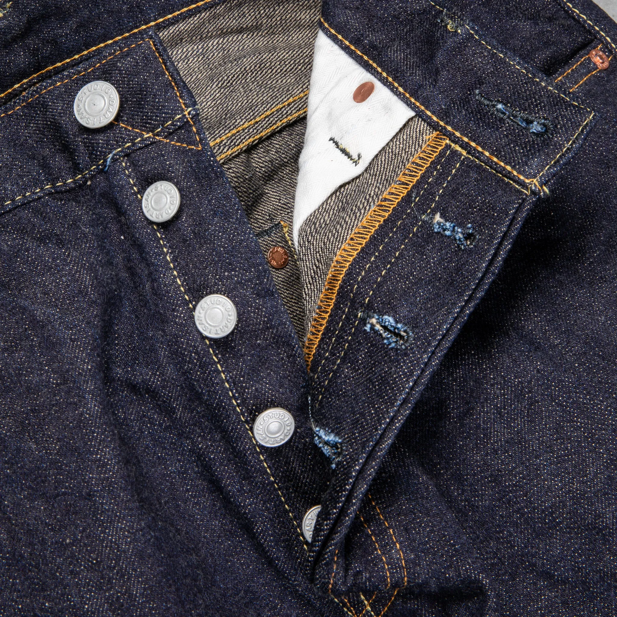 Studio D'Artisan SD 909-G3 High Rise Tapered Fit jeans one wash sold by Frans Boone product image thumbnail 5