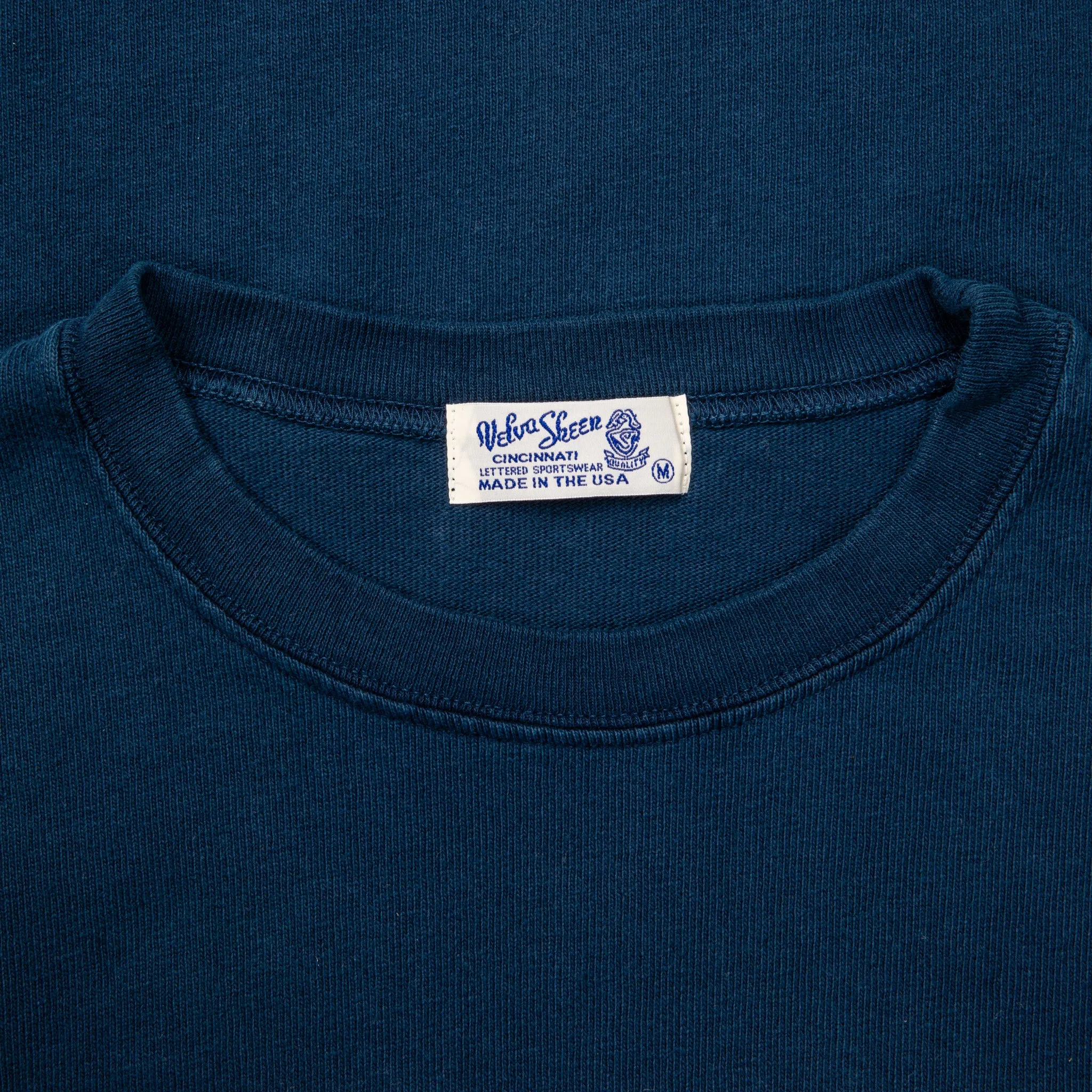 Velva Sheen Heavy oz Pïgment L/S Tee with pocket Navy sold by Frans Boone product image thumbnail 3