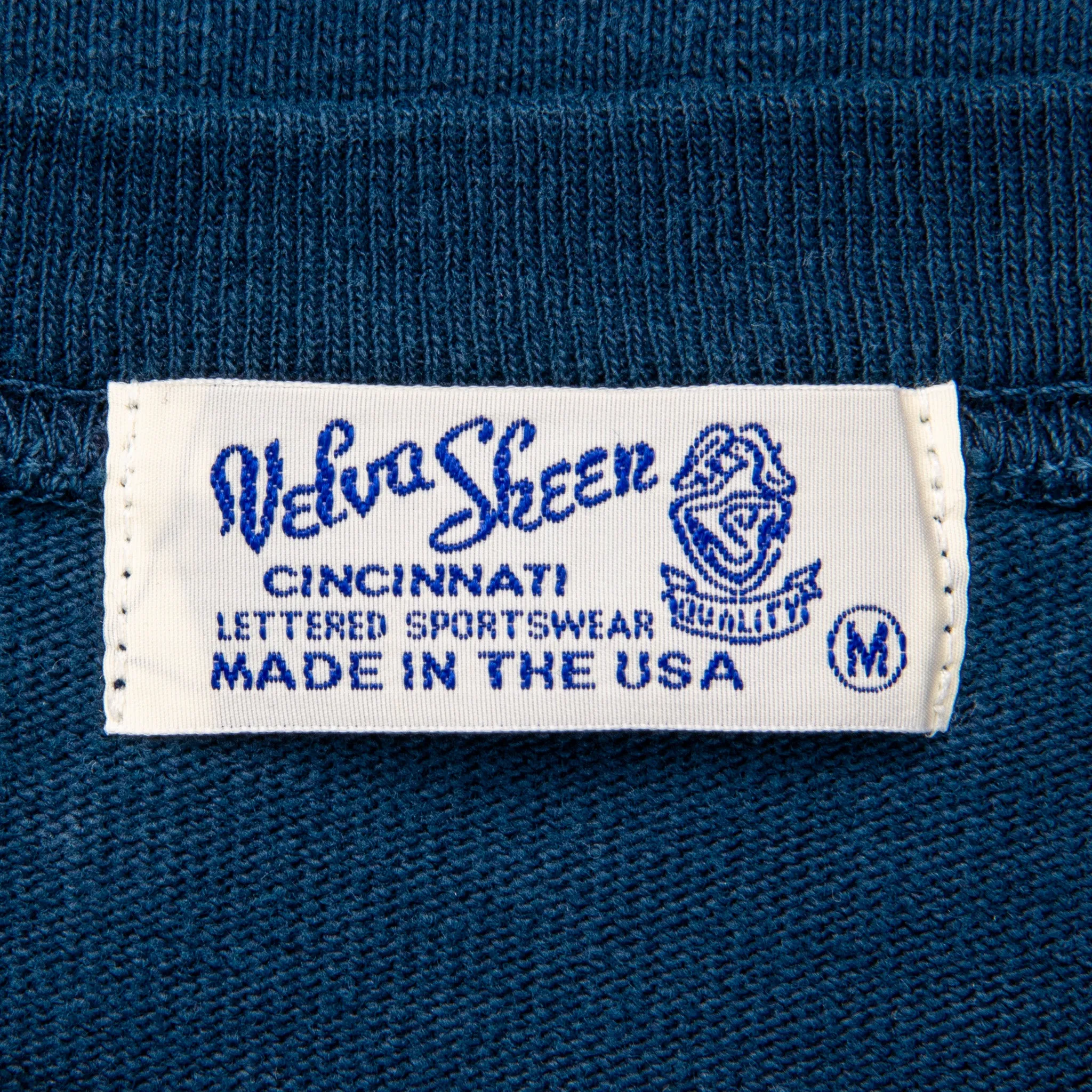 Velva Sheen Heavy oz Pïgment L/S Tee with pocket Navy sold by Frans Boone product image thumbnail 4