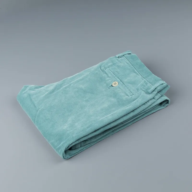Remi Relief Stretch Corduroy Chino L. Green made by Remi Relief