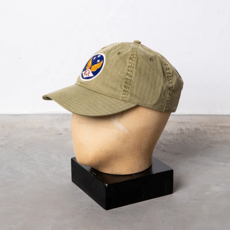 RRL Ball Cap Hat Brewster Green made by RRL