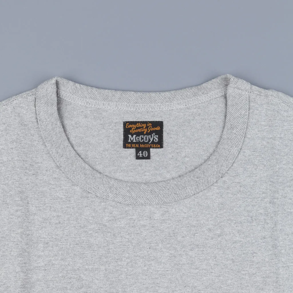 The Real McCoy´s Logo S/S Tee Gray sold by Frans Boone product image thumbnail 3