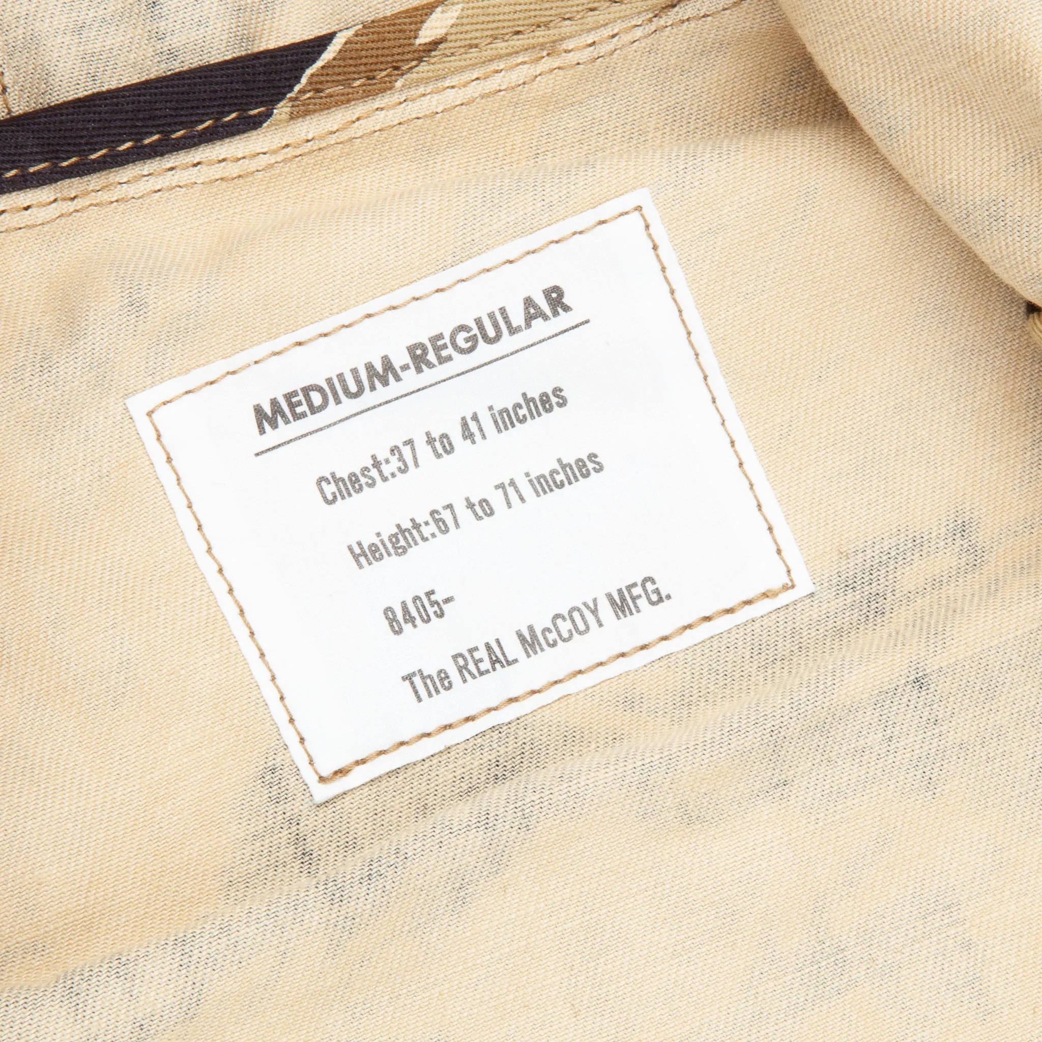The Real McCoy's Tiger Camouflage Parka Gold tone sold by Frans Boone product image thumbnail 3