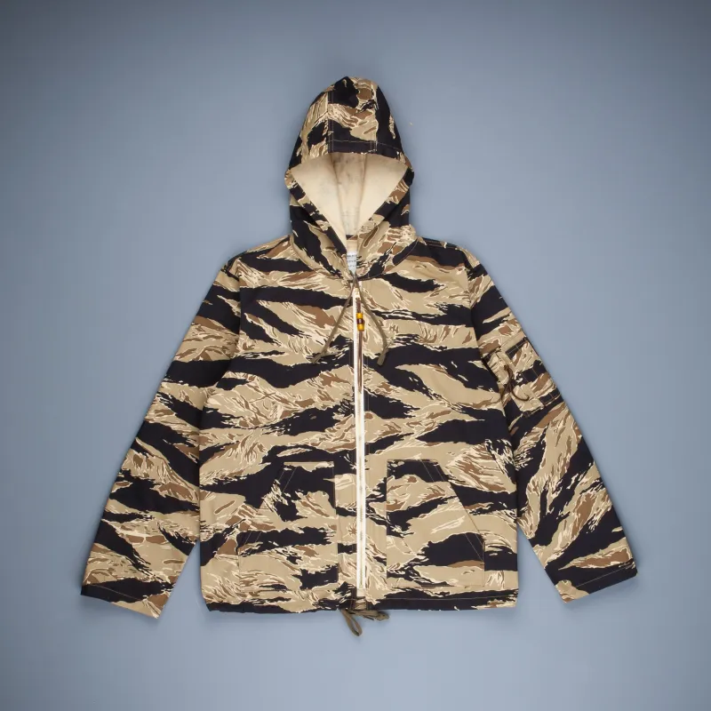 The Real McCoy's Tiger Camouflage Parka Gold tone made by The Real McCoy's