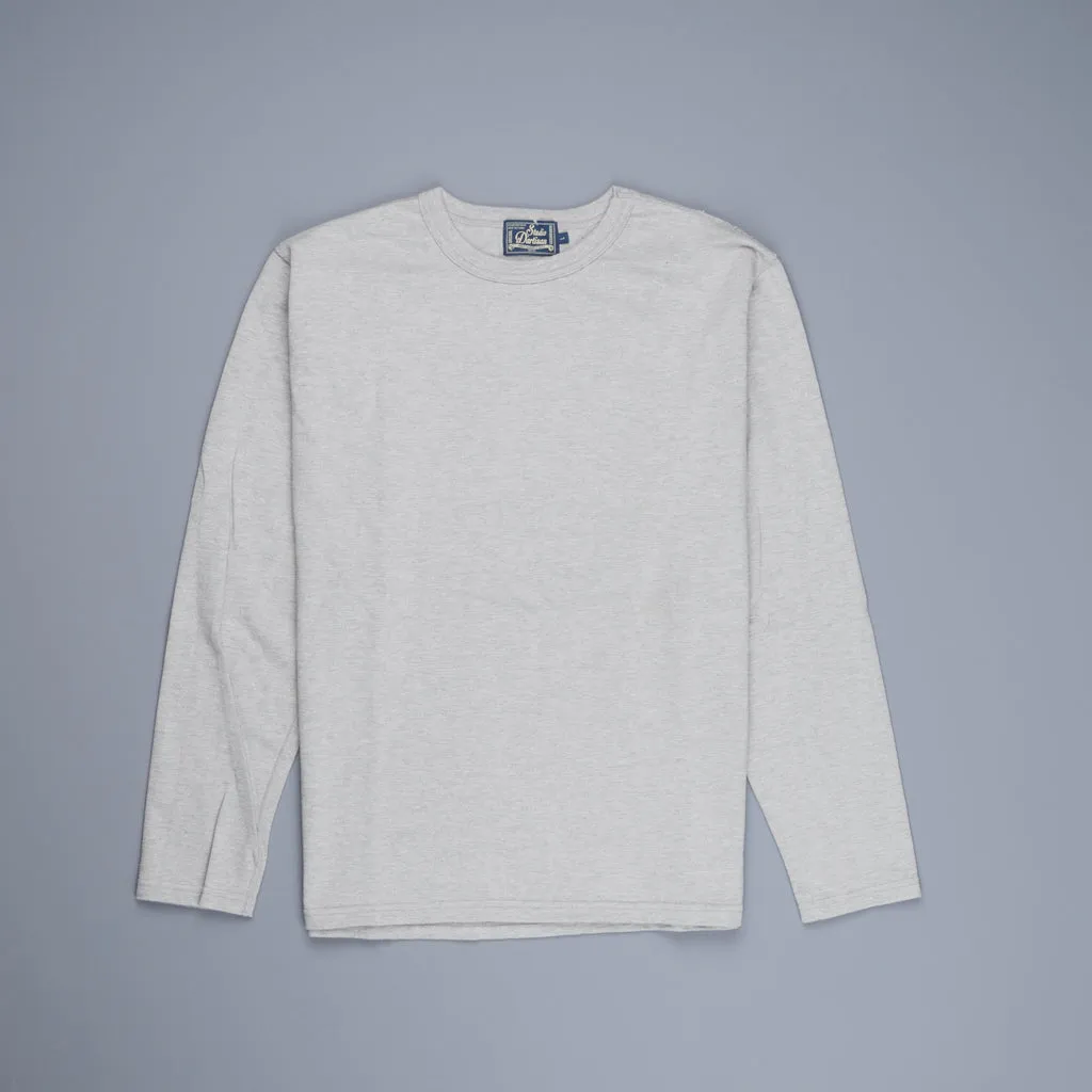 Studio D'Artisan 9938 Suvin Gold Loopwheel LS Tee Grey sold by Frans Boone product image thumbnail 2