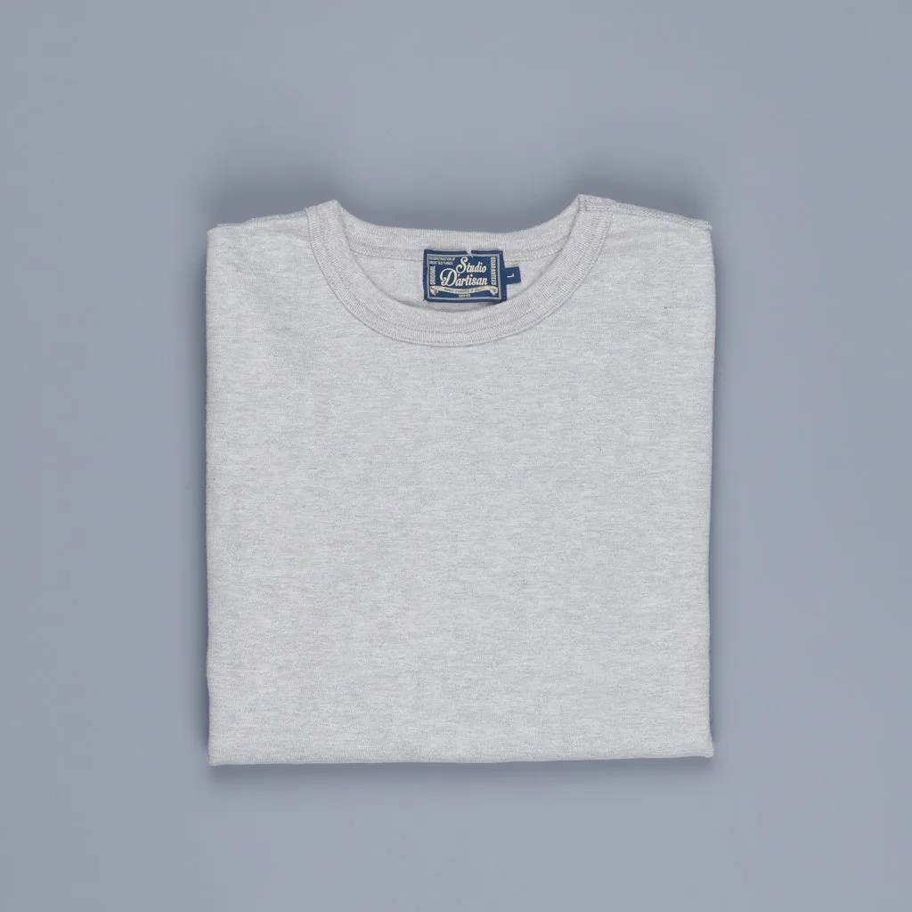 Studio D'Artisan 9938 Suvin Gold Loopwheel LS Tee Grey sold by Frans Boone