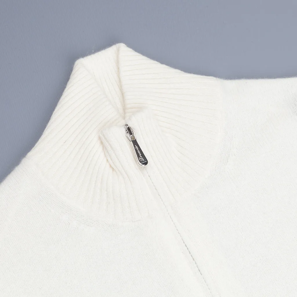 Drumohr Full Zip Cashmere Bianco Sporco sold by Frans Boone product image thumbnail 3