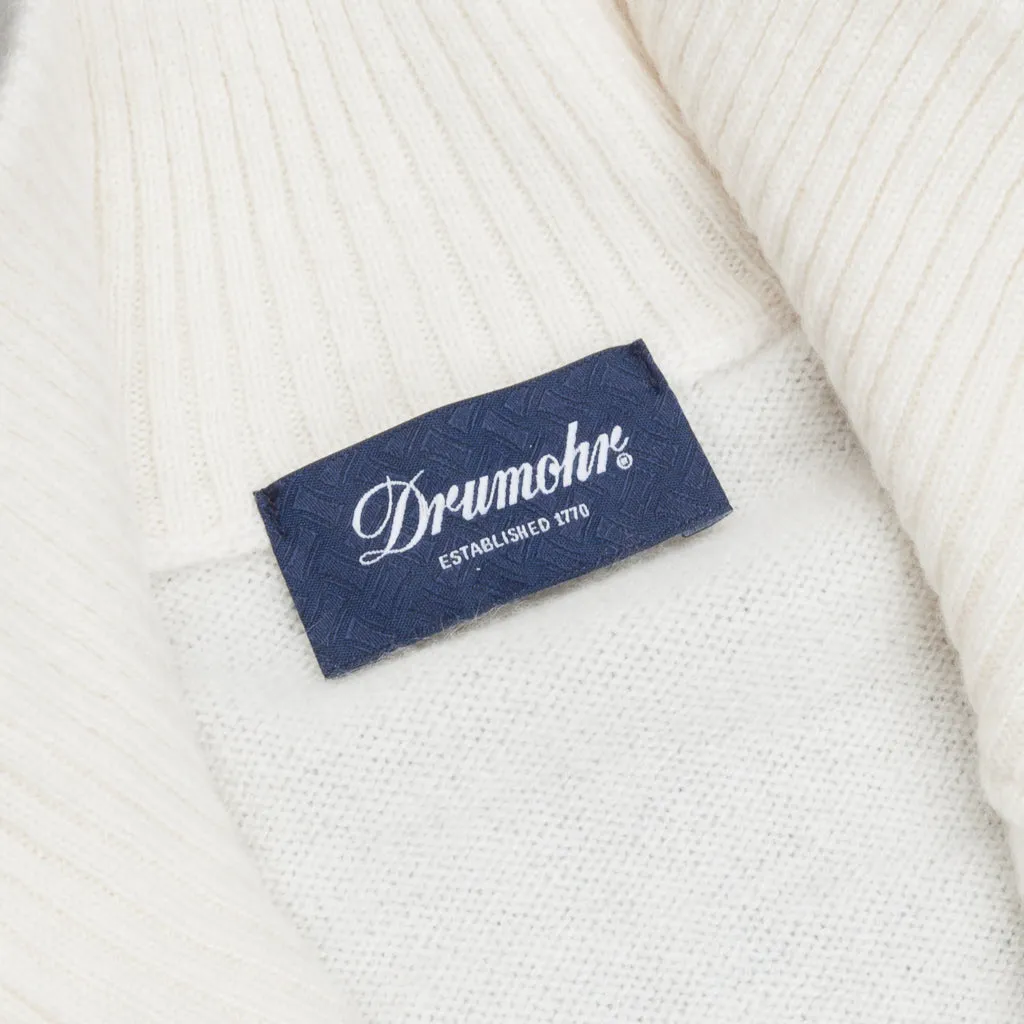 Drumohr Full Zip Cashmere Bianco Sporco sold by Frans Boone product image thumbnail 4