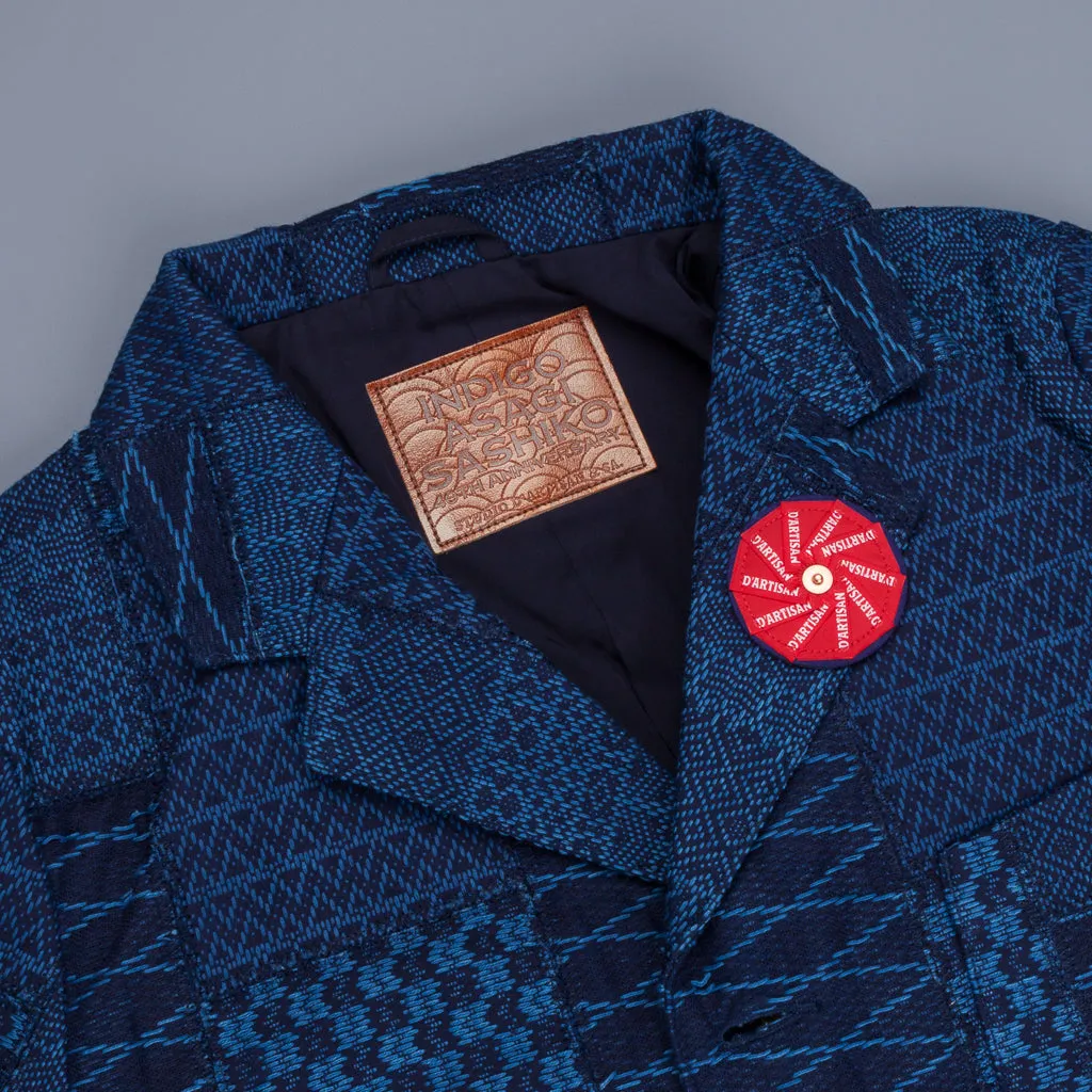 Studio D'Artisan 40th Anniversary Sashiko Patchwork Blazer sold by Frans Boone product image thumbnail 2