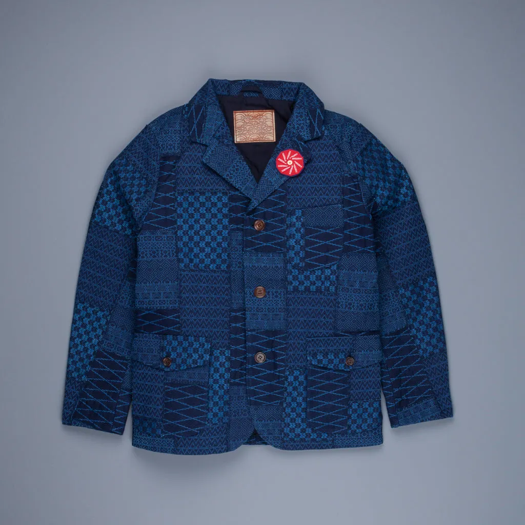 Studio D'Artisan 40th Anniversary Sashiko Patchwork Blazer sold by Frans Boone