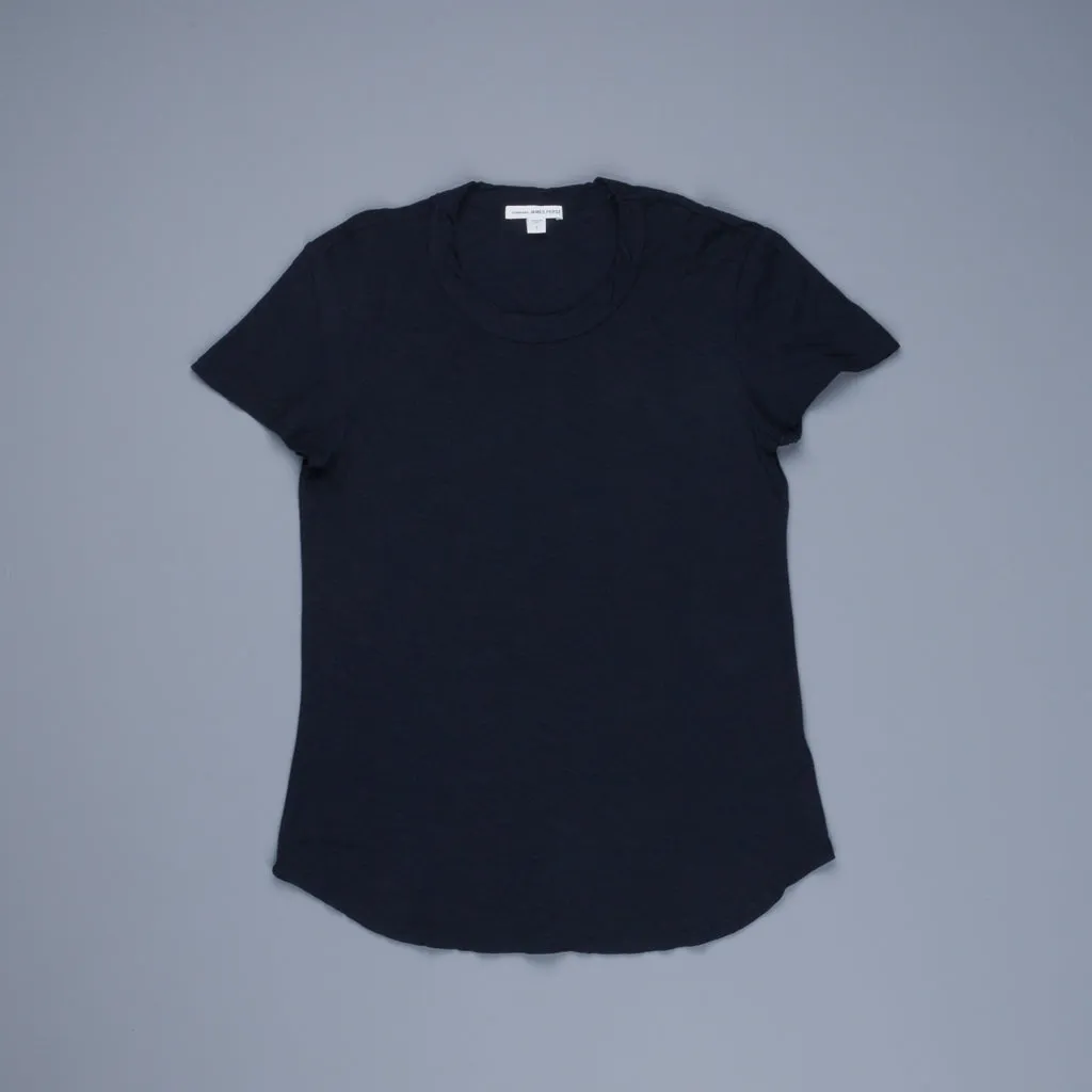 James Perse Women Sheer Slub Crew Neck Tee Deep sold by Frans Boone product image thumbnail 2