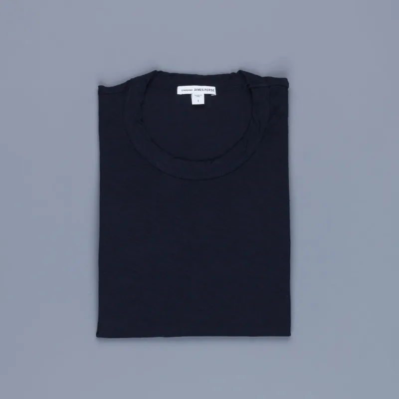 James Perse Women Sheer Slub Crew Neck Tee Deep made by Frans Boone