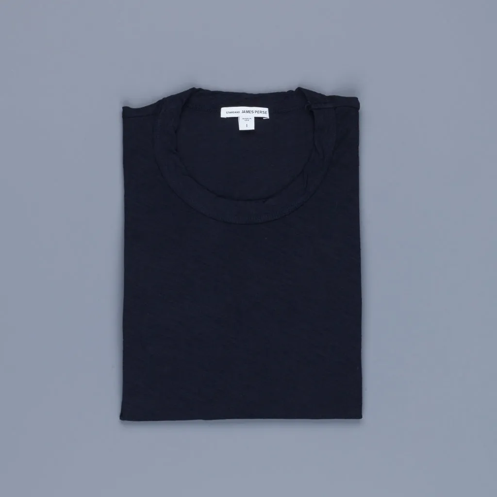 James Perse Women Sheer Slub Crew Neck Tee Deep sold by Frans Boone