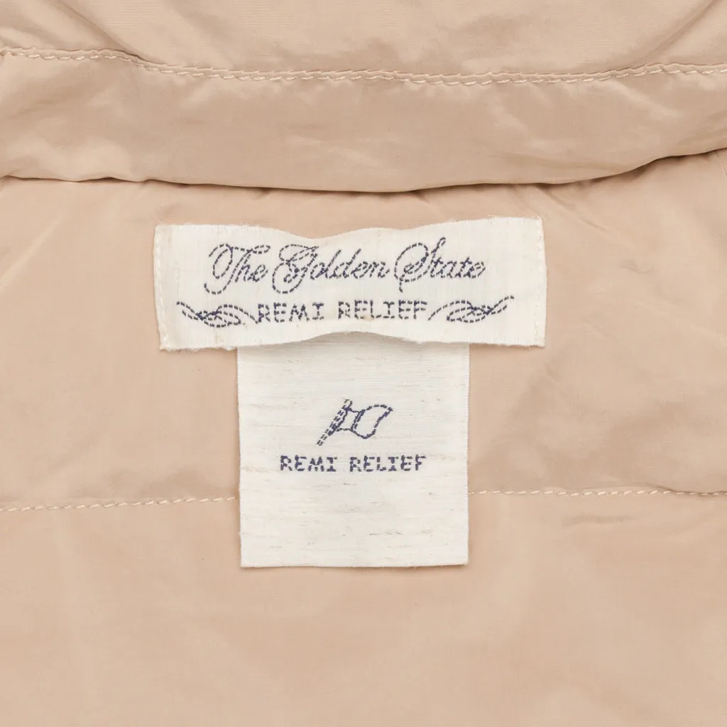 Remi Relief P & N Down Coat in Beige sold by Frans Boone product image thumbnail 5