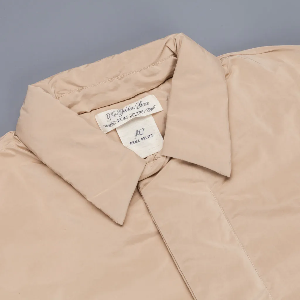 Remi Relief P & N Down Coat in Beige sold by Frans Boone product image thumbnail 4
