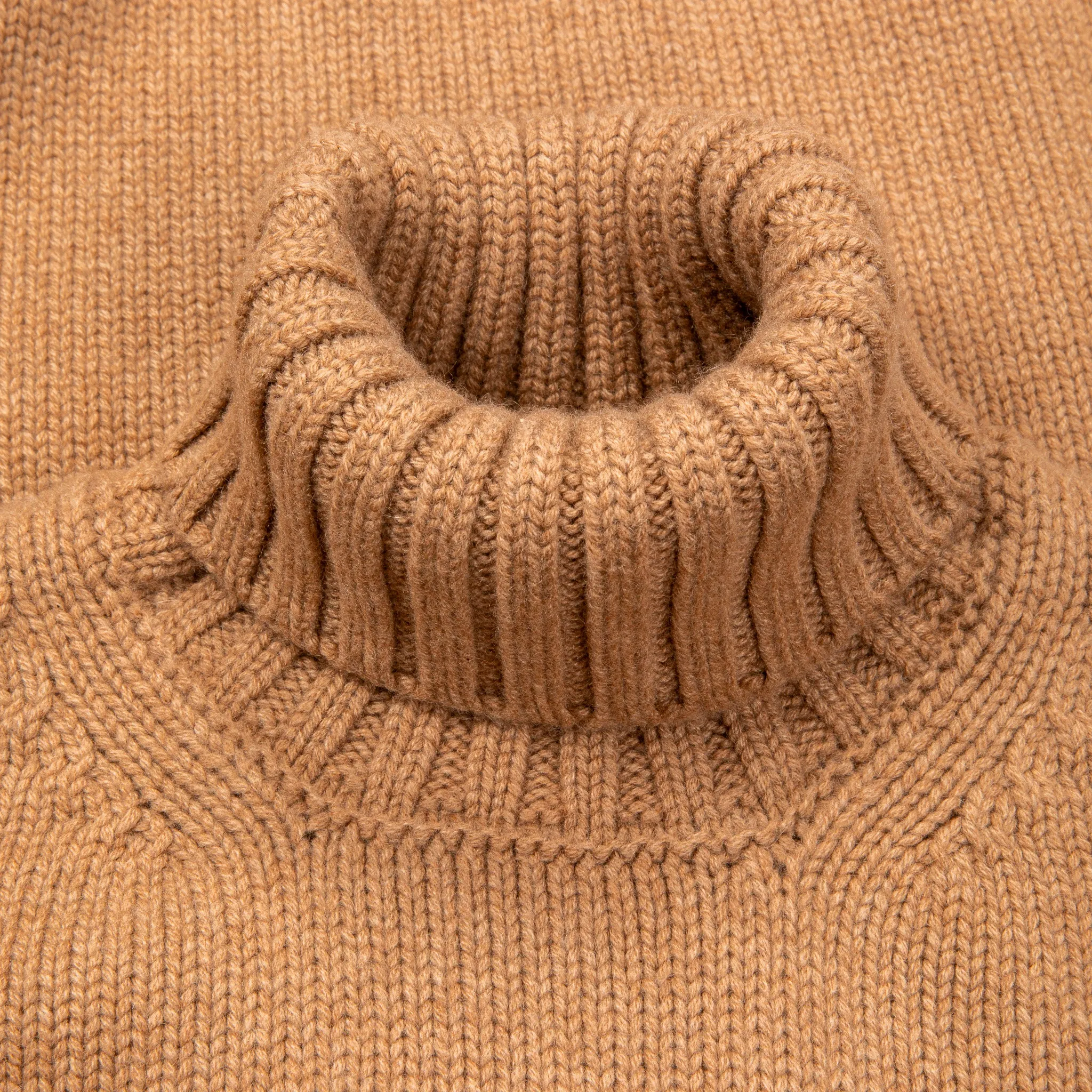 Drumohr Cashmere Tre Fili Dolcevita Camello sold by Frans Boone product image thumbnail 3