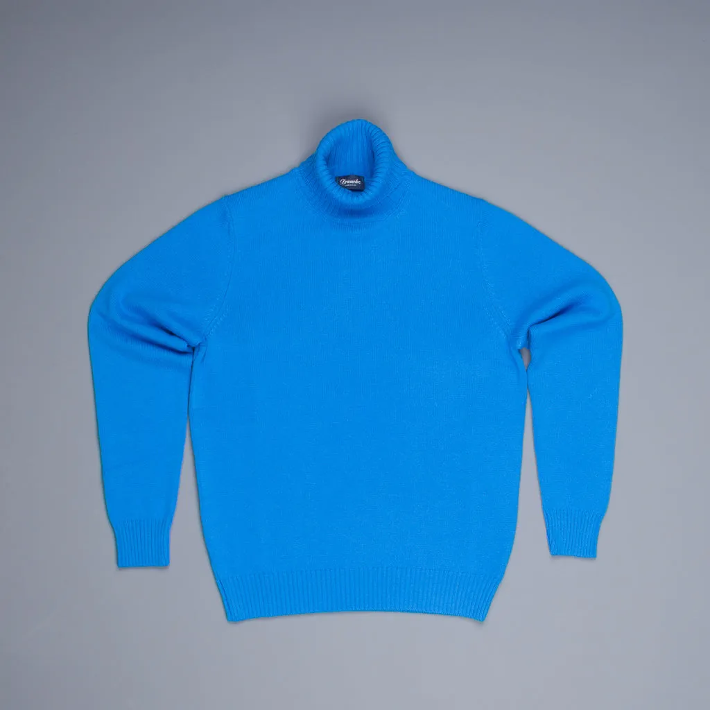 Drumohr Cashmere Dolcevita Turtleneck Turchese sold by Frans Boone product image thumbnail 4