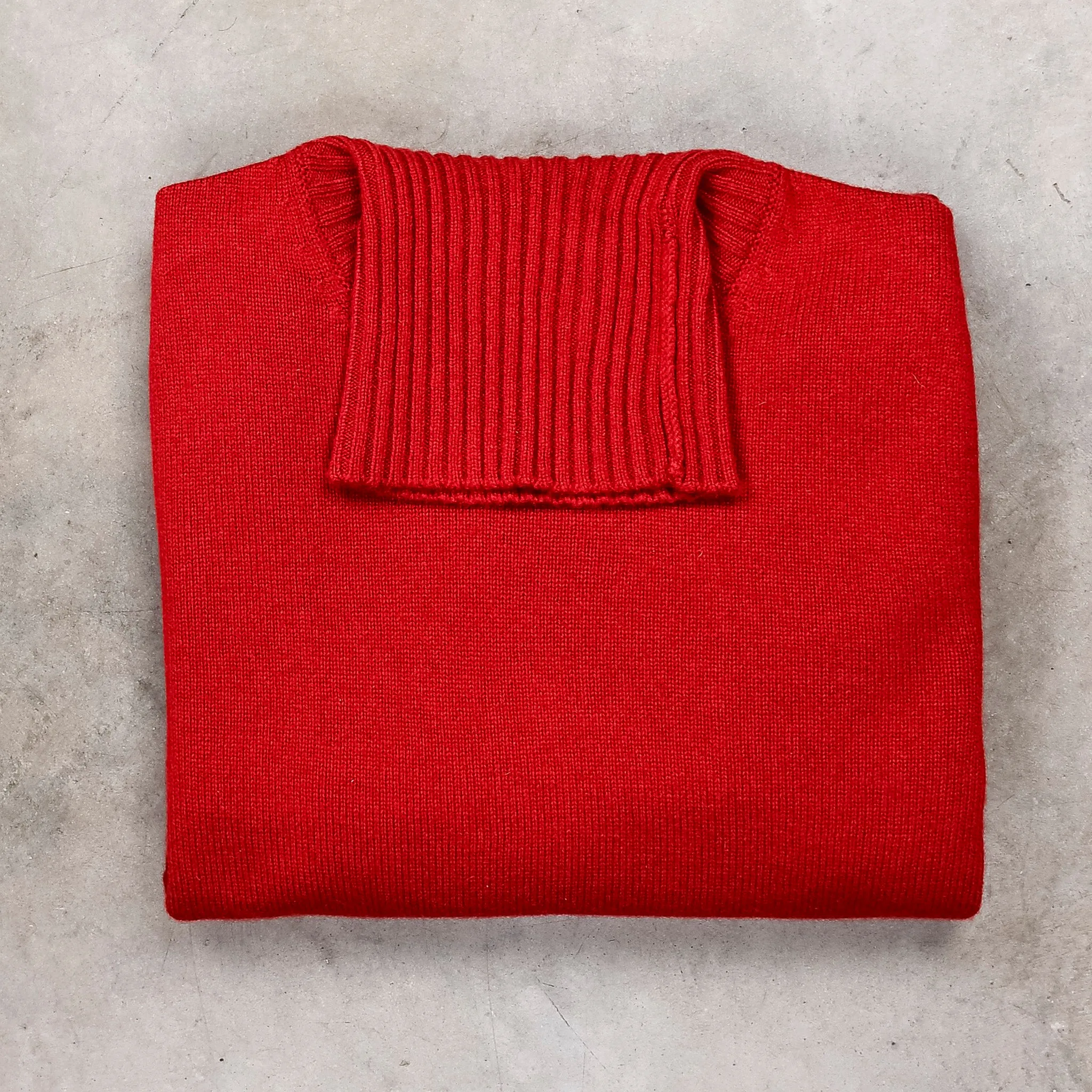 Drumohr Cashmere Dolcevita Turtleneck Mattone sold by Frans Boone