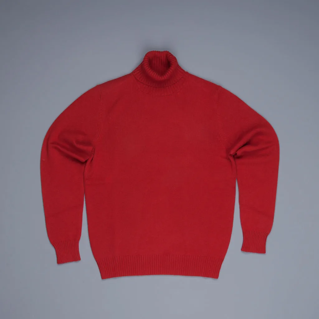 Drumohr Cashmere Dolcevita Turtleneck Mattone sold by Frans Boone product image thumbnail 2