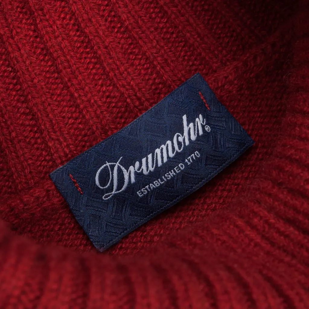 Drumohr Cashmere Dolcevita Turtleneck Mattone sold by Frans Boone product image thumbnail 4