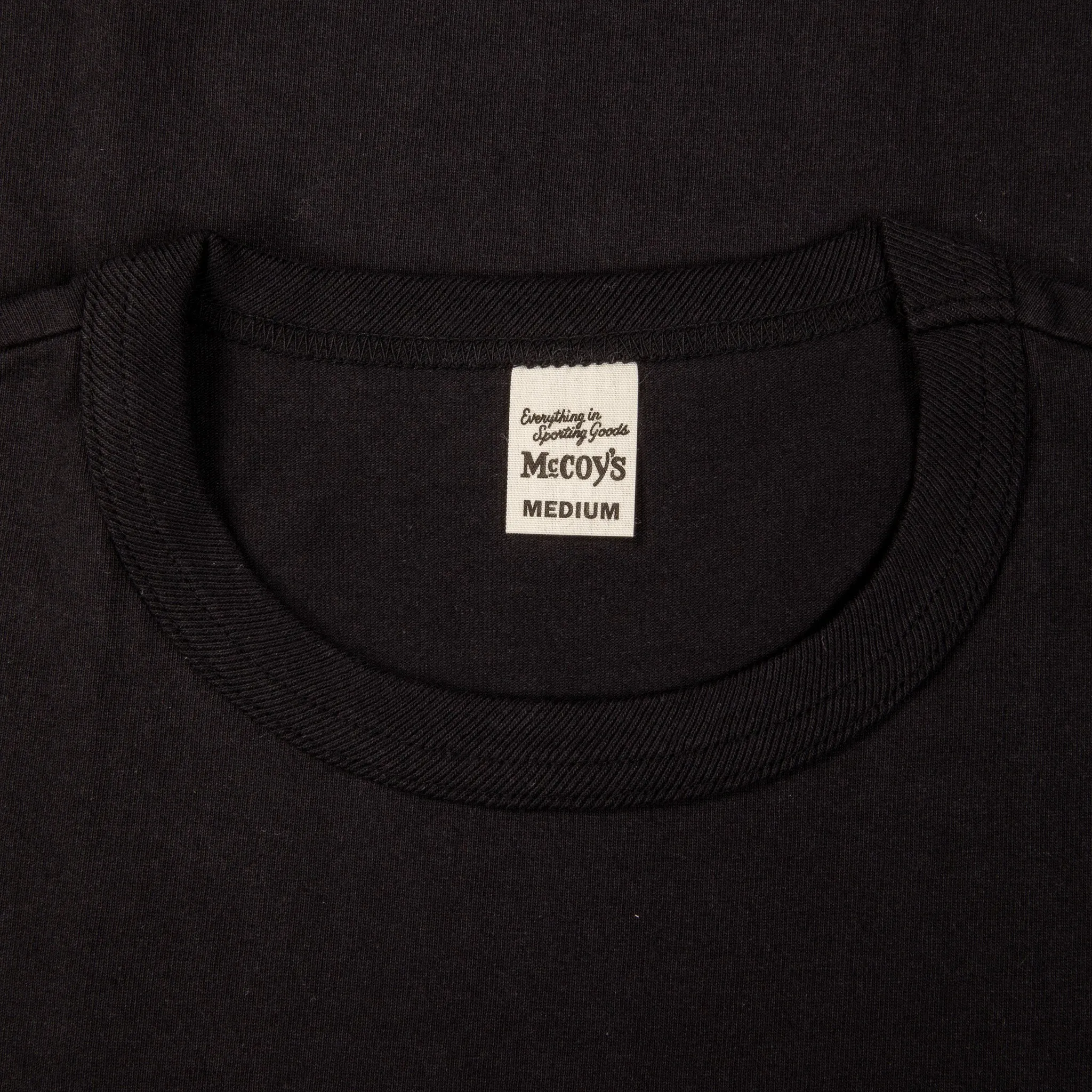 Real McCoy's 2 Pack Crew Neck Tee Black sold by Frans Boone product image thumbnail 5