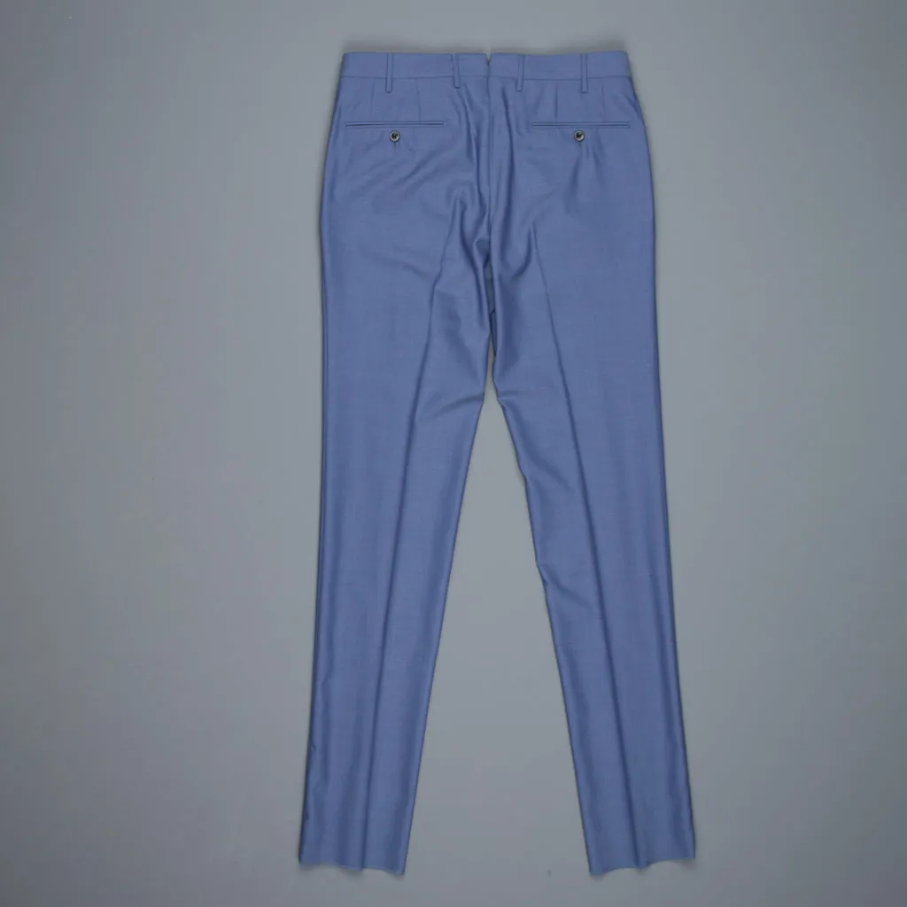 Incotex "Trenta" pants wool blue medio sold by Frans Boone product image thumbnail 3