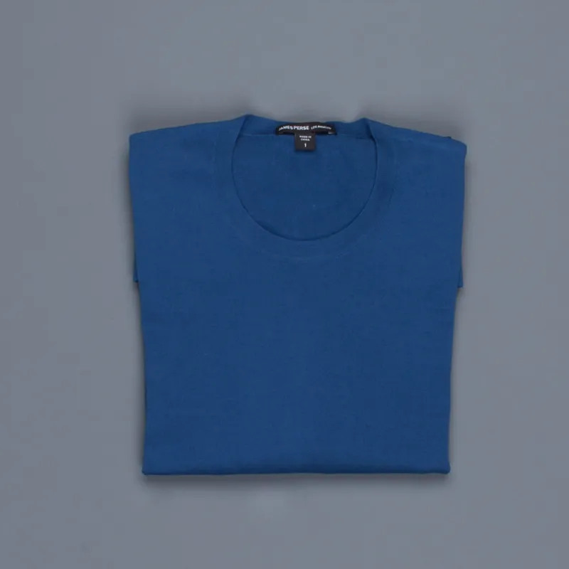 James Perse Fine Gauge Cotton Crew Neck Air Force Blue made by James Perse