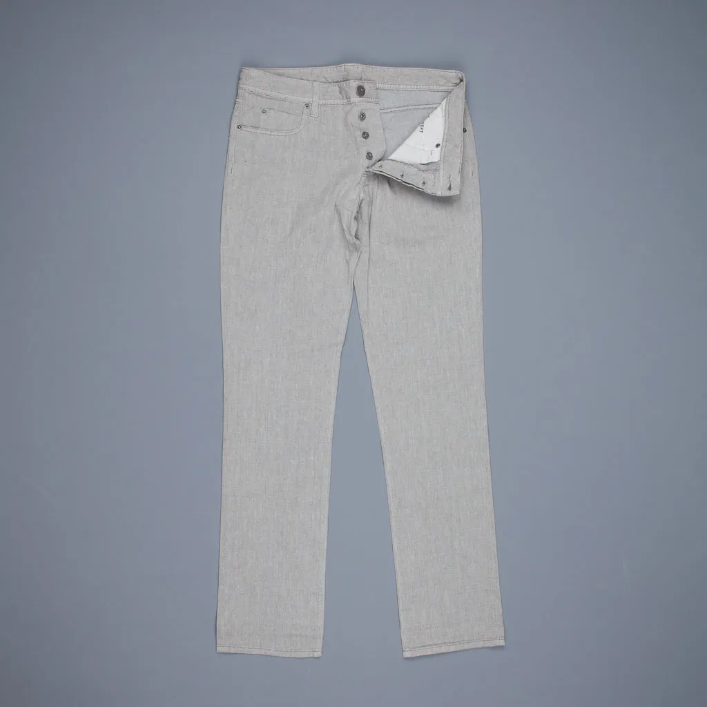 James Perse Classic 5 pocket pants Fog sold by Frans Boone product image thumbnail 3