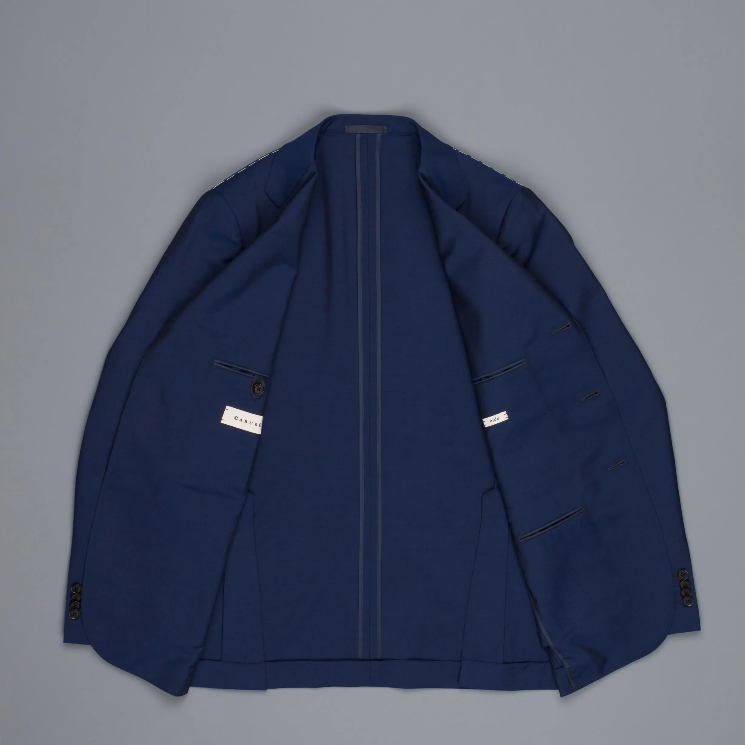 Caruso Wool Mohair Carmen Suit blu sold by Frans Boone product image thumbnail 3